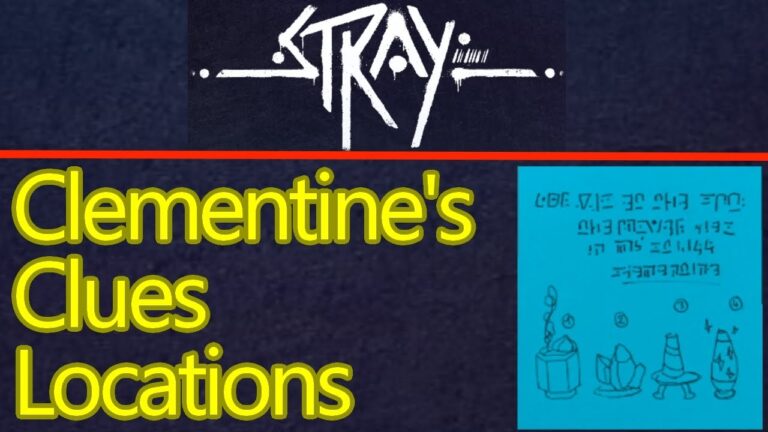 Where Is Clementine – How to Find Clementine Clues In Stray